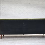 1970s, Danish by Kurt Østervig, 3-seater sofa, furniture velour, teak wood.