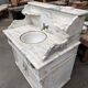 Washbasin furniture from the early 20th century.