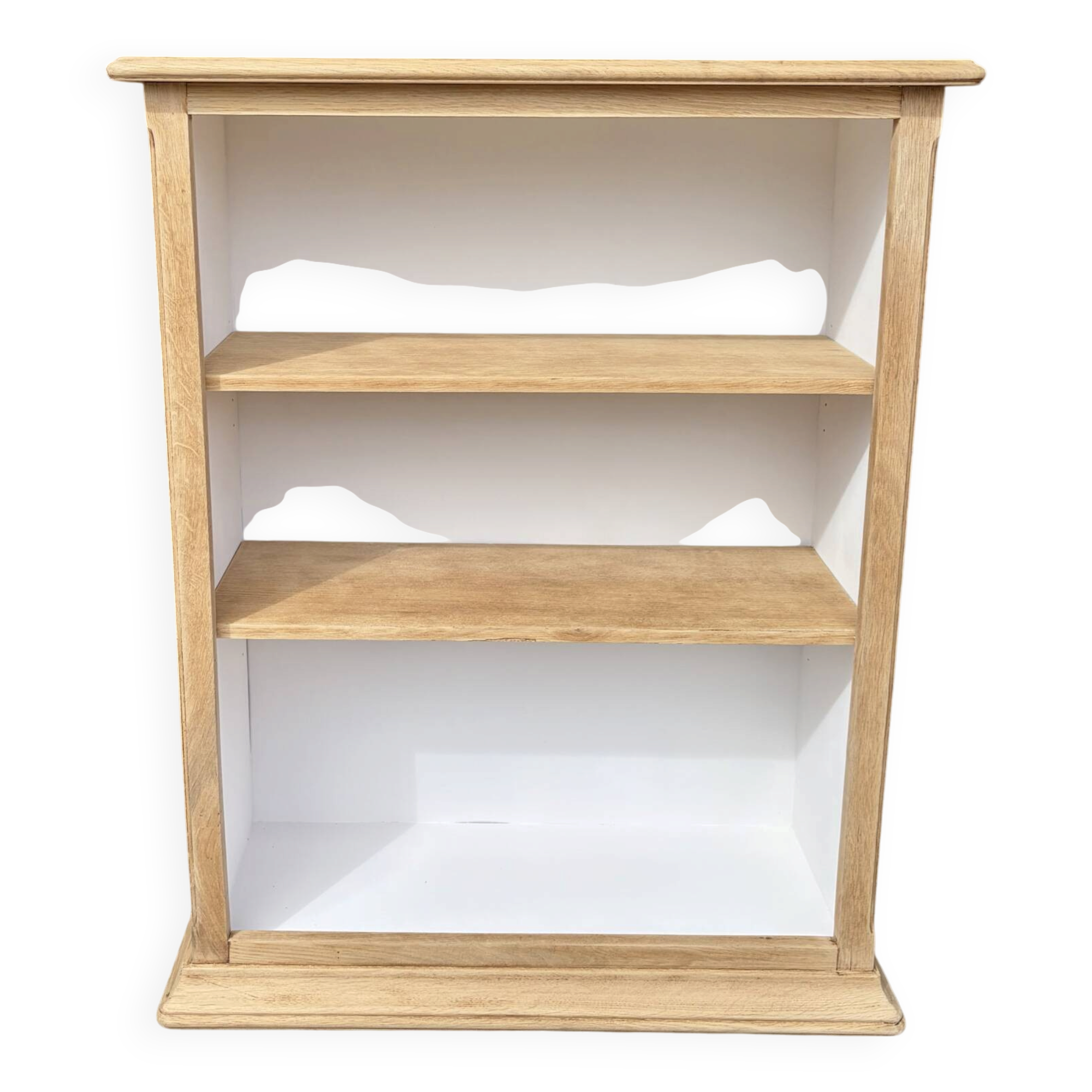 Bibus en bois et blanc