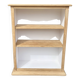 Bibus en bois et blanc