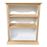 Bibus en bois et blanc