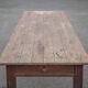Antique farmhouse table, antique wood dining table, large table with 1 drawer