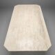 Large travertine table from the 1980s.