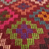 Vintage turkish kilim rug , 141 x 82 cm