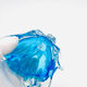 Bohémia Crystal Ashtray Josef Hospodka Blue Vintage 1960