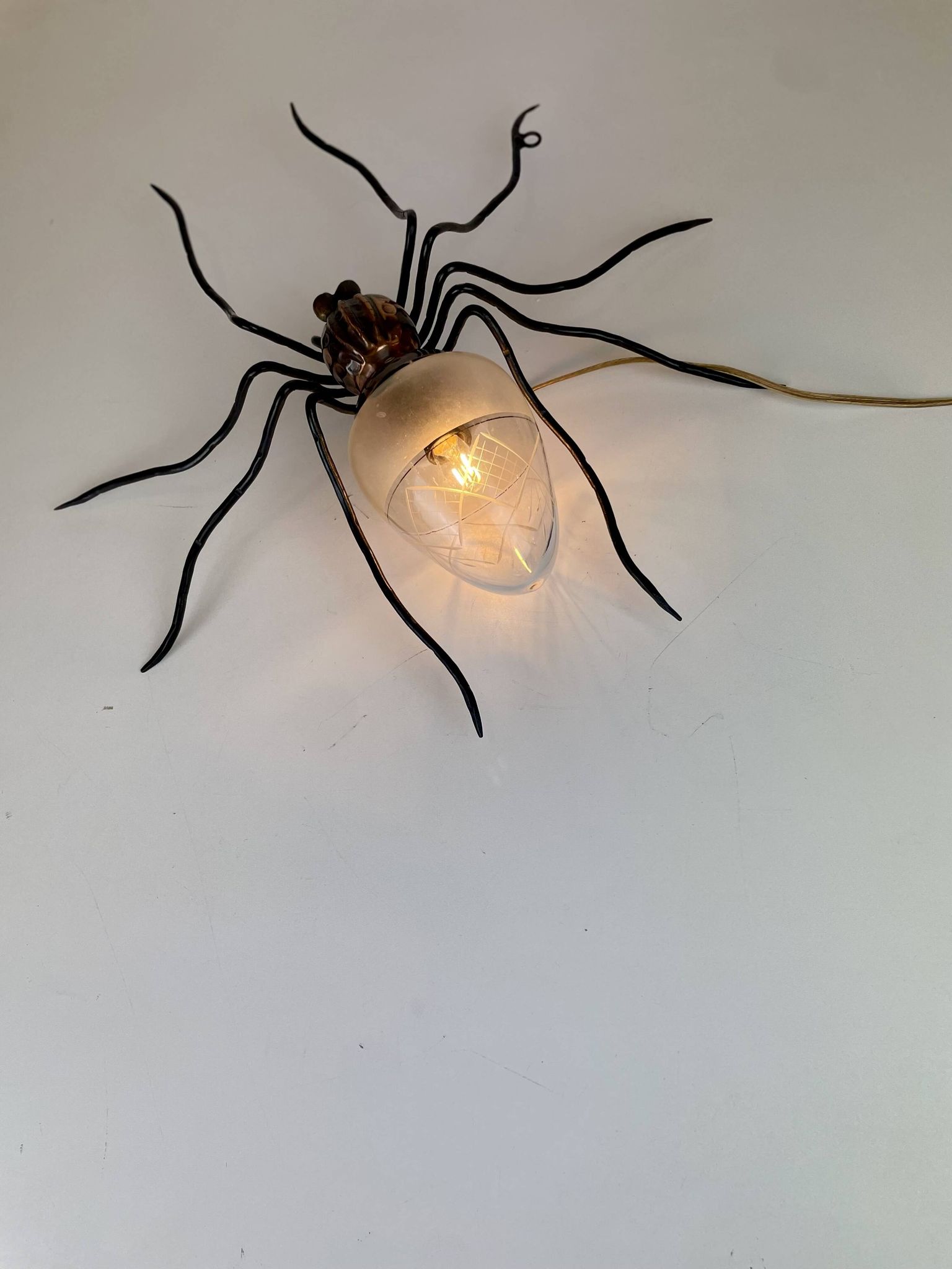 Mid-Century Spider Wall Lamp, 1960s