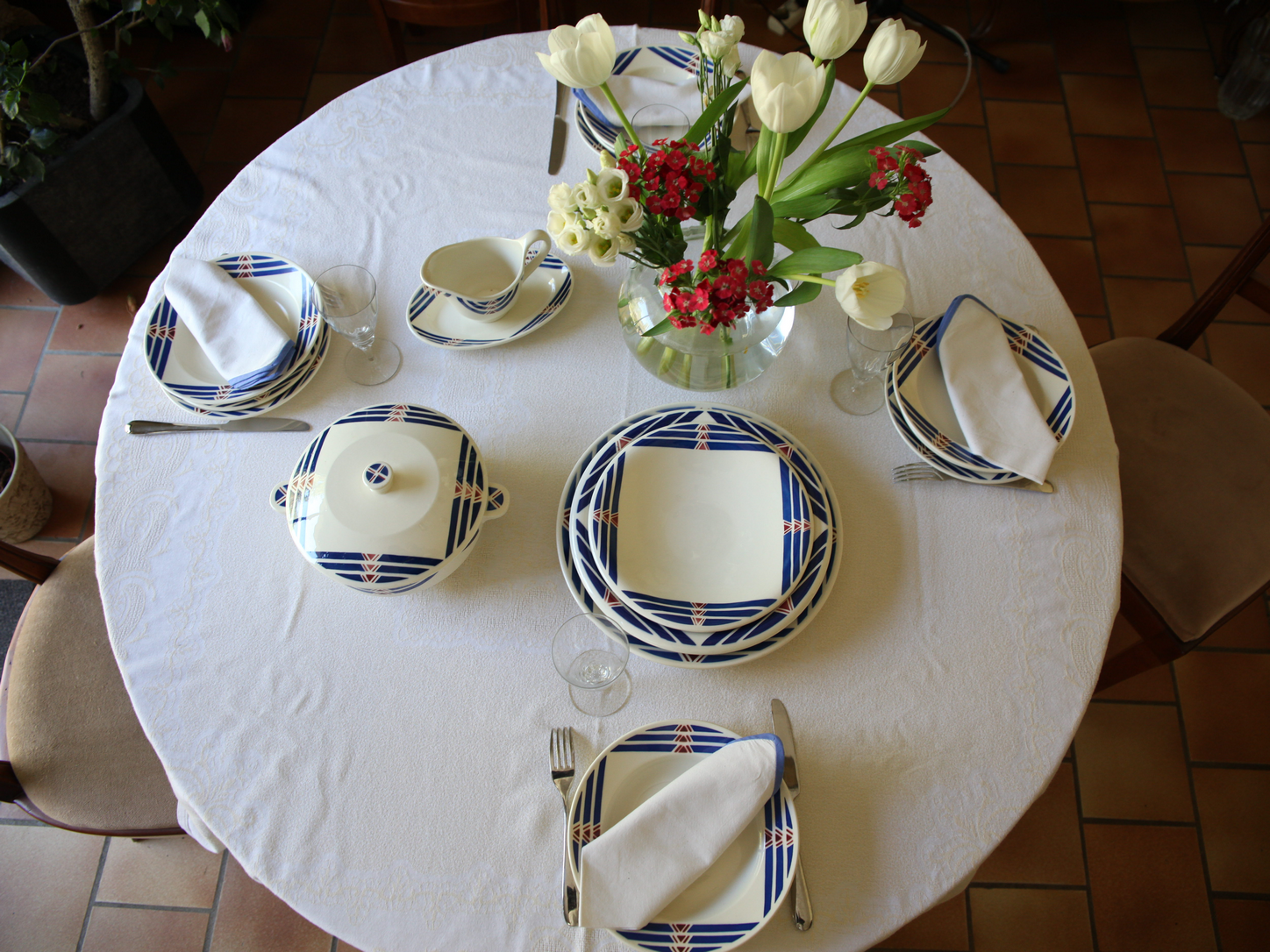 Plat creux Badonviller modèle Stella