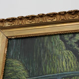 Oil on canvas - bridge