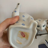 Milk jug or small tea vintage cat
