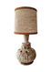 Vintage 1970s FAT LAVA ceramic floor lamp with lampshade