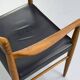 Teak and Leather Armchair by H. W. Klein for Bramin, 1960s