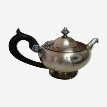 Silver teapot