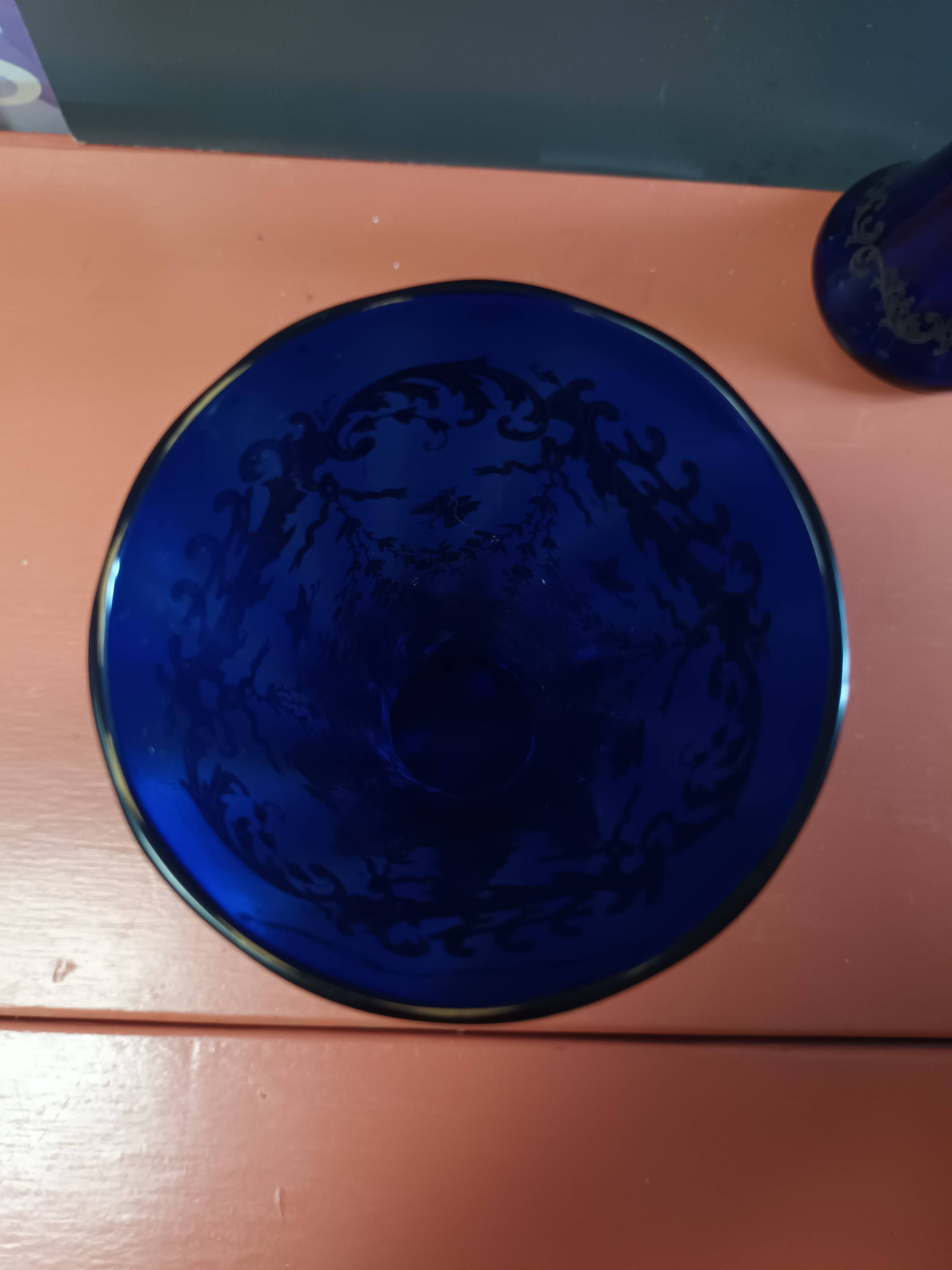 Pair of Sèvres crystal vase