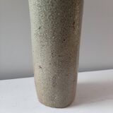 Jean Claude Monange stoneware scroll vase