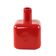 Vase en céramique rouge, design allemand, années 1990, fabriqué par ASA Selection