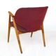 Scandinavian beech armchair, Sweden, 1960
