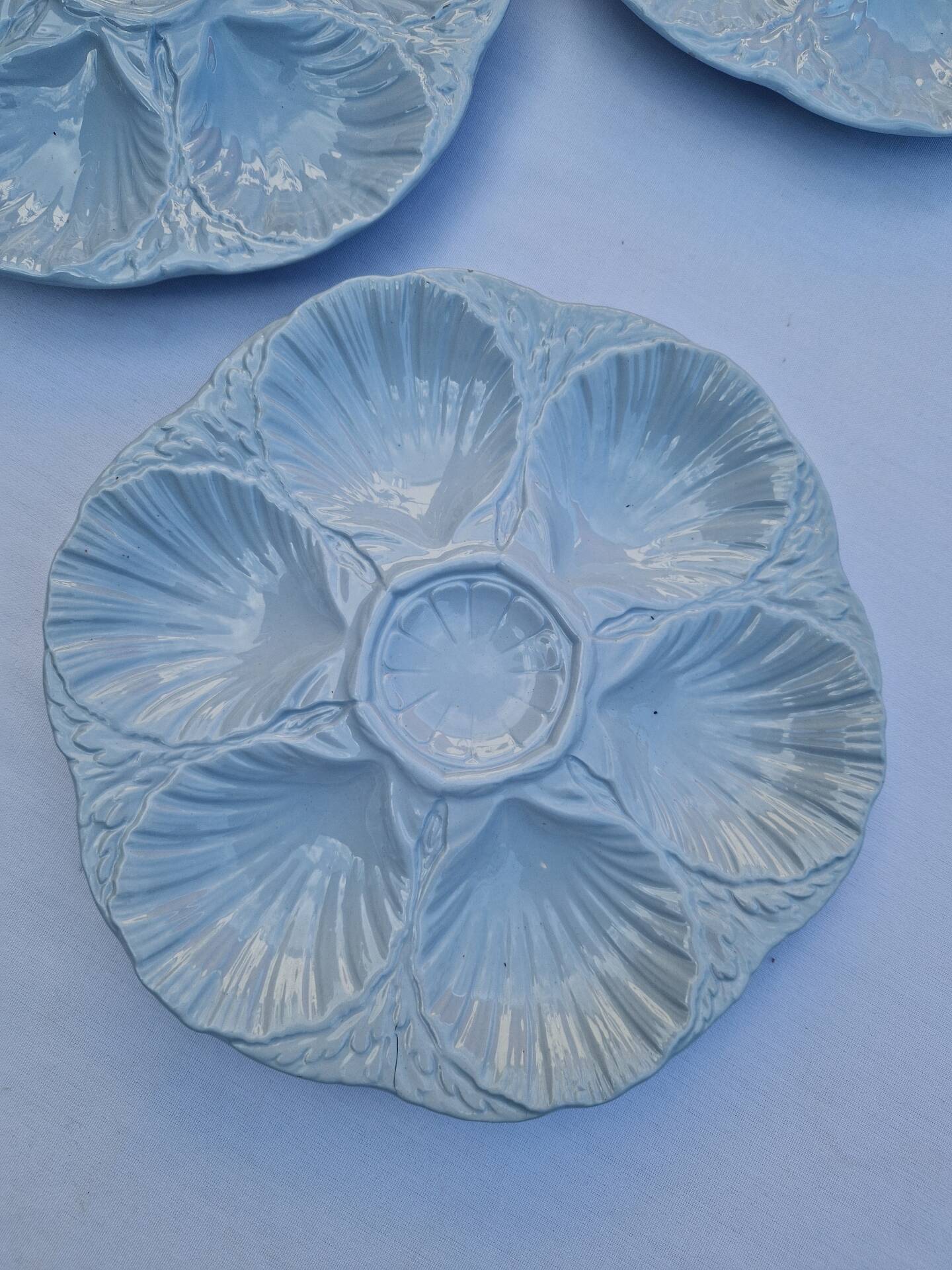 Set of 6 shell plates