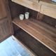 Wardrobe, oak linen cupboard from 1920.