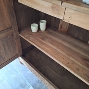 Wardrobe, oak linen cupboard from 1920.