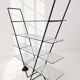 Triangular Bauhaus shelf. 80s