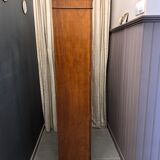 Mahogany and leather cardboard box
