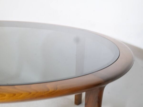 Table basse de style mid-century, véritable table vintage par Knoll, années 1960.