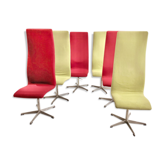 Set of 6 chairs by Arne Jacobsen