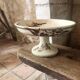 Earthenware compote by Jules Vieillard