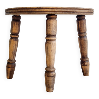 Porte plantes tripode en bois