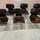 Set of 6 vintage stackable chairs pagwood Flötotto