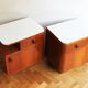 Pair of 1950s bedside tables