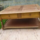 Cherry wood coffee table