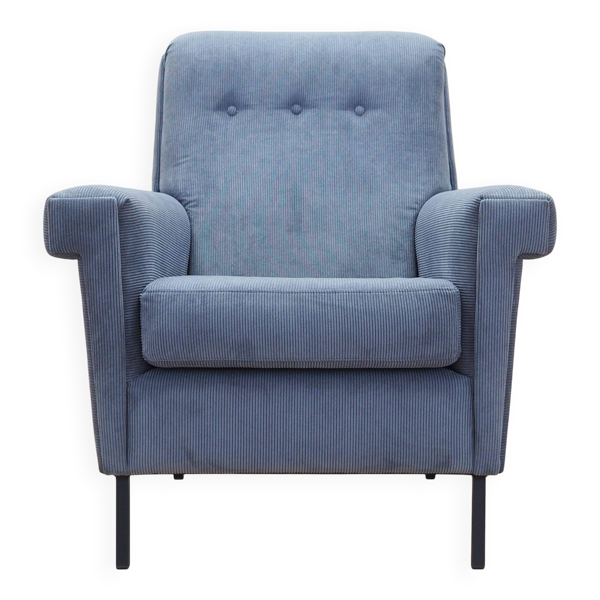 Fauteuil lounge, design italien, années 1970, production : Italie