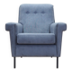 Lounge armchair, Italian design, 1970s, production: Italy