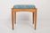 Tabouret vert et blanc du milieu du XXe siècle, 1960