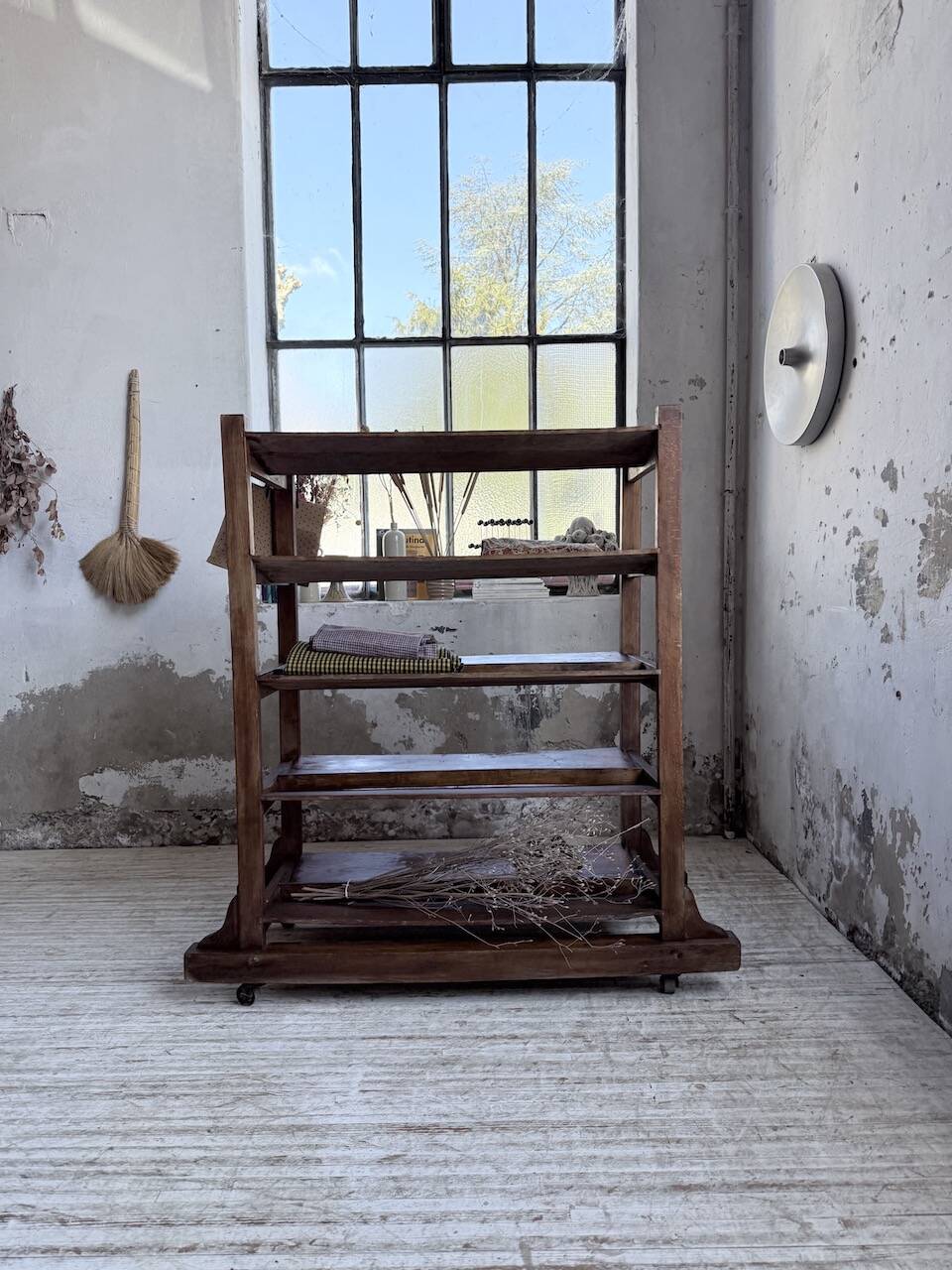 Old bakery shelf from the 1950s.