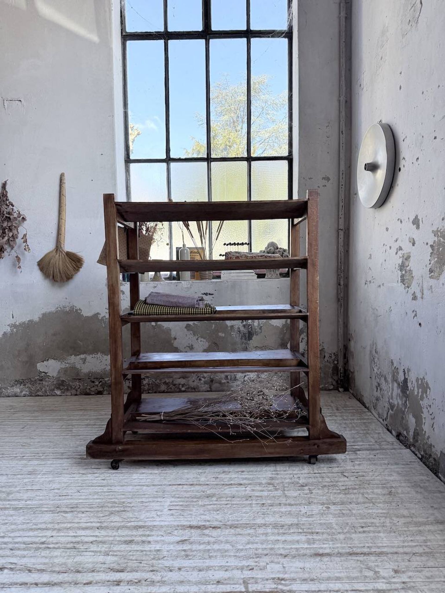 Old bakery shelf from the 1950s.