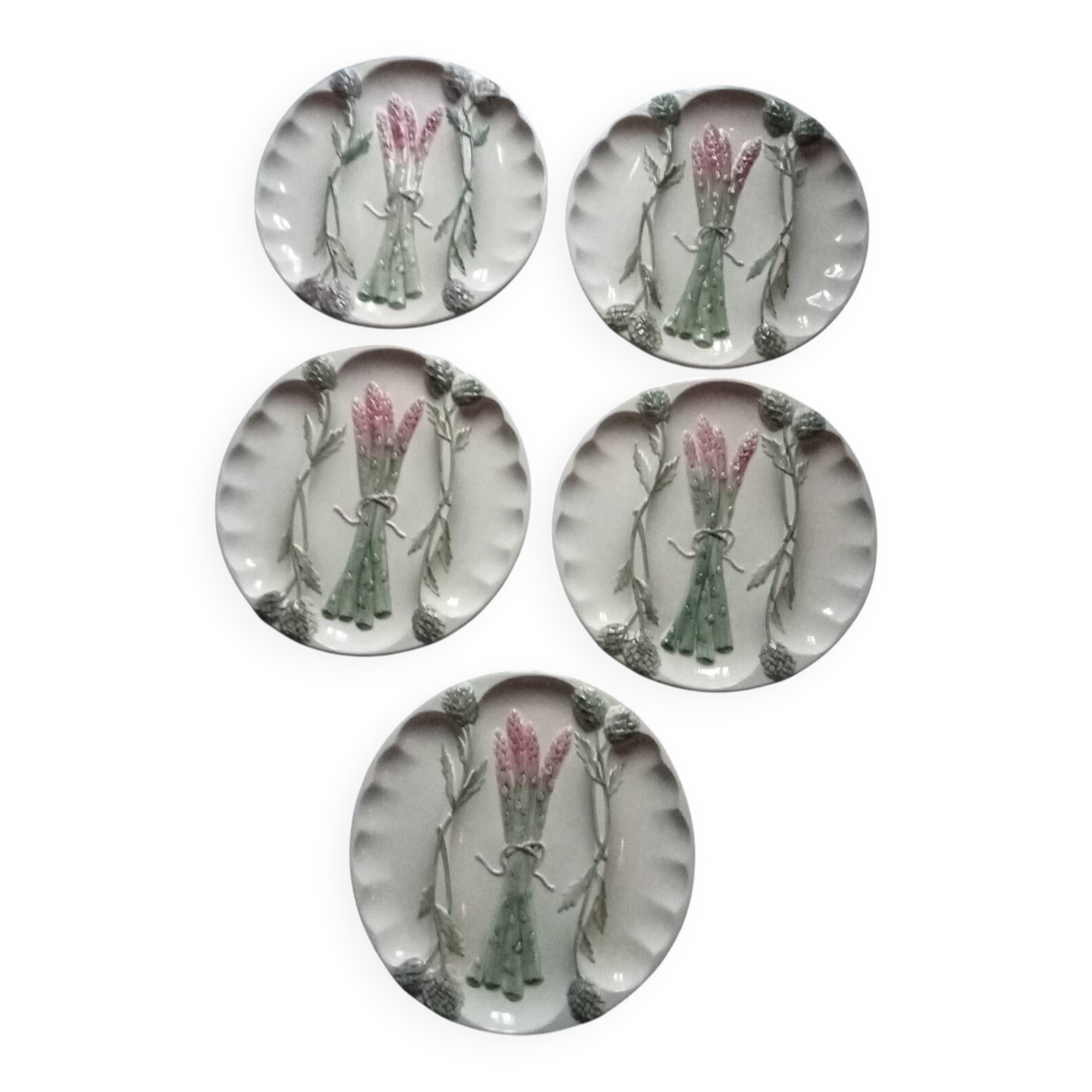 5 asparagus plates
