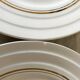 St Amand dessert plates, Roses
