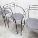 Set of 6 "Silver Moon" armchairs by Pascal Mourgue 1985