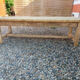 Solid oak farmhouse table