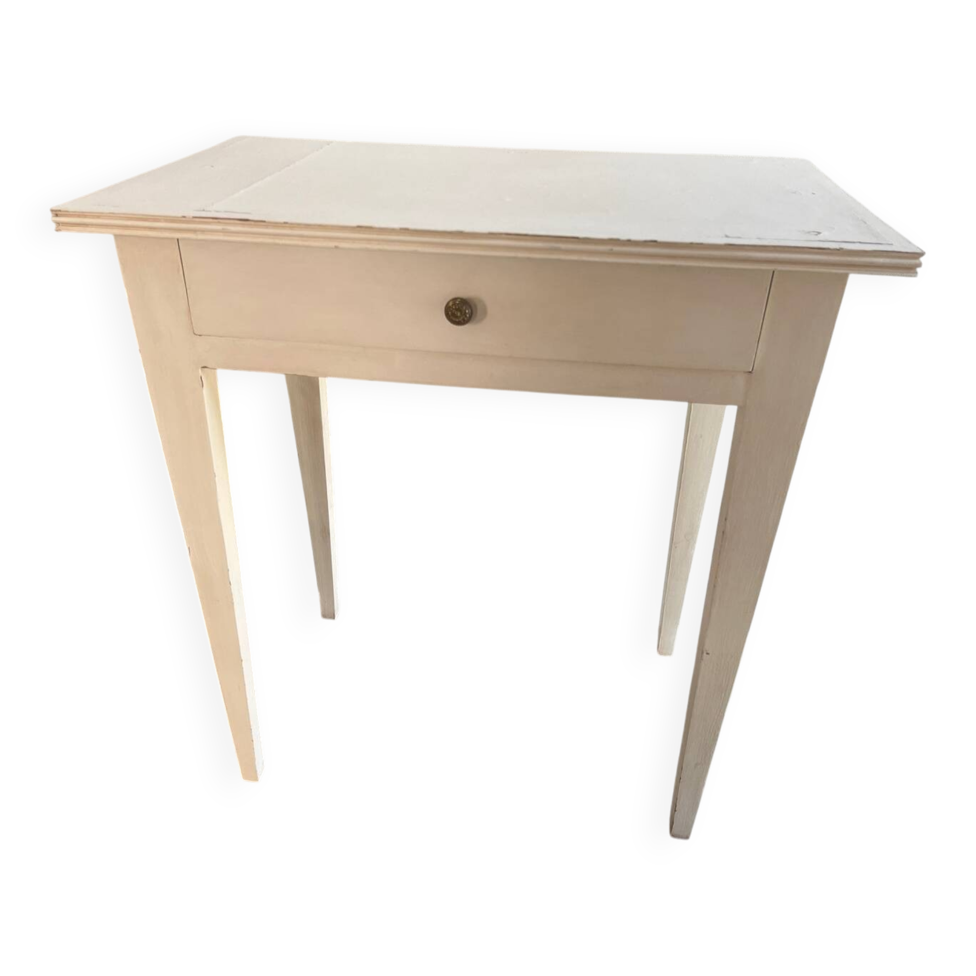 Small patinated wooden table