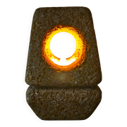 Sculptural lamp in stone 1960-70