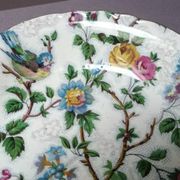 Old hollow plate royal staffordshire lorna doone chintz circa 1949