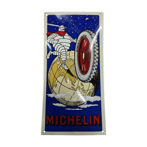 Plaque émaillée michelin