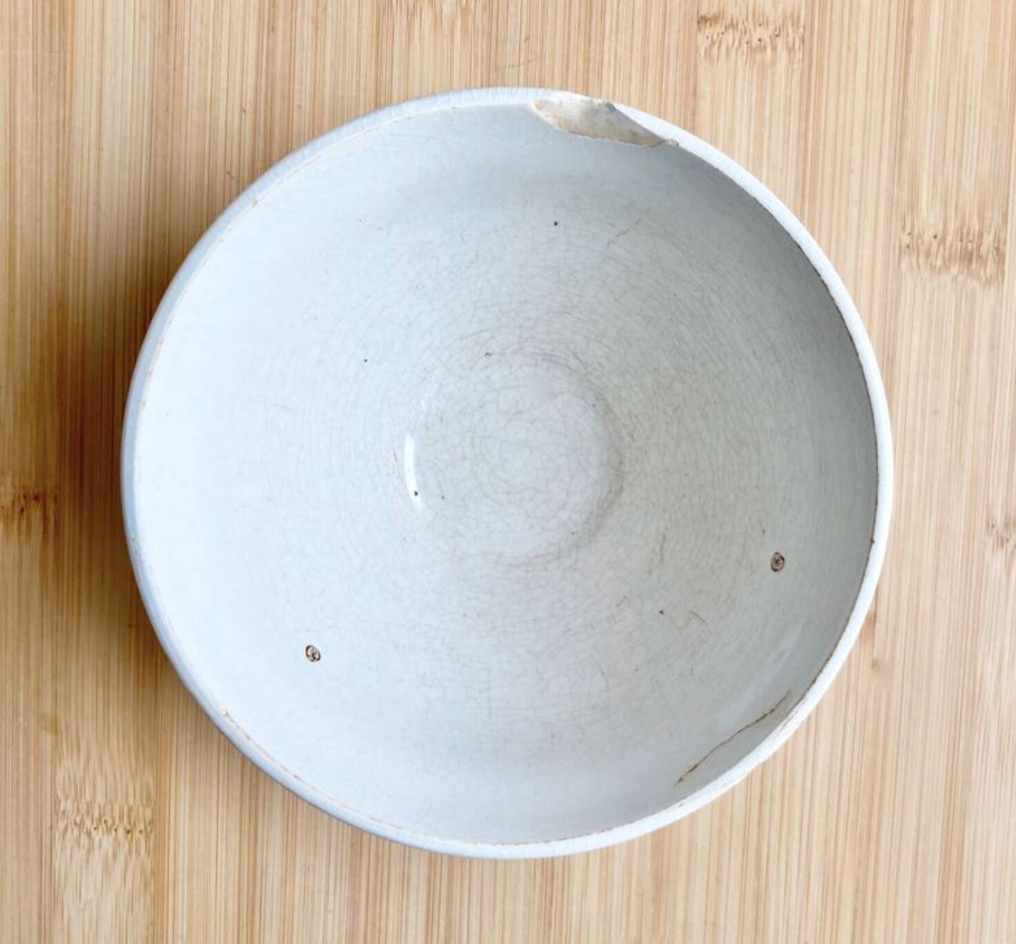 Old bowl / Badonviller / iron earth