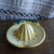 Citrus press lemon in slurry