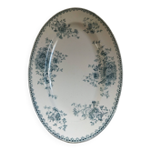 Old iron clay dish "Augusta" Société Céramique Maestricht