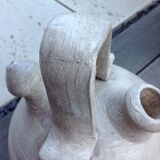 Old painted terracotta gargolet 60s-70s