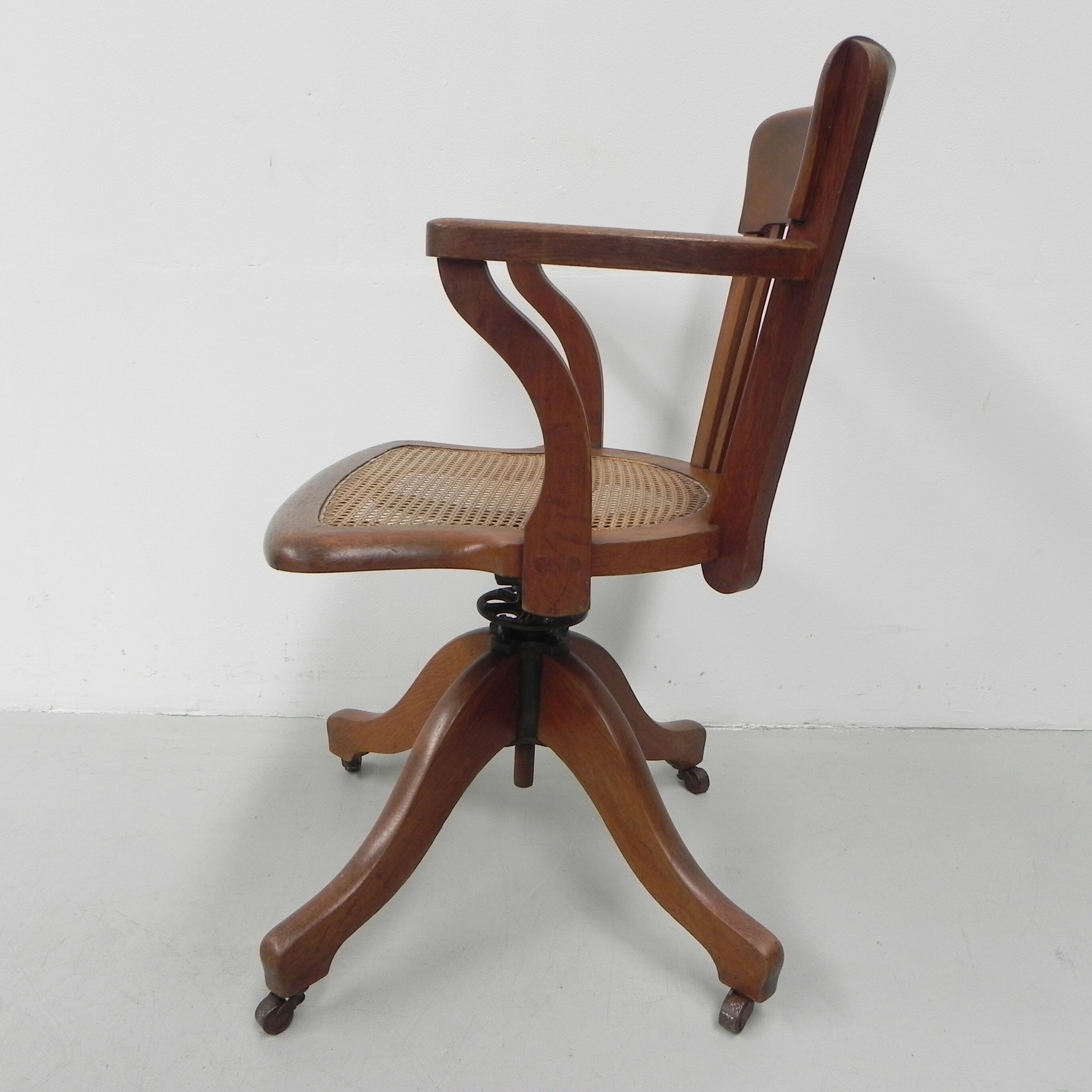 Oak office chair
